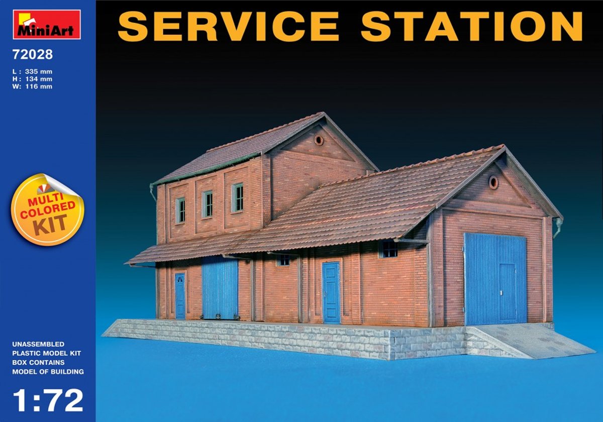 Miniart - Service Station (Min72028)