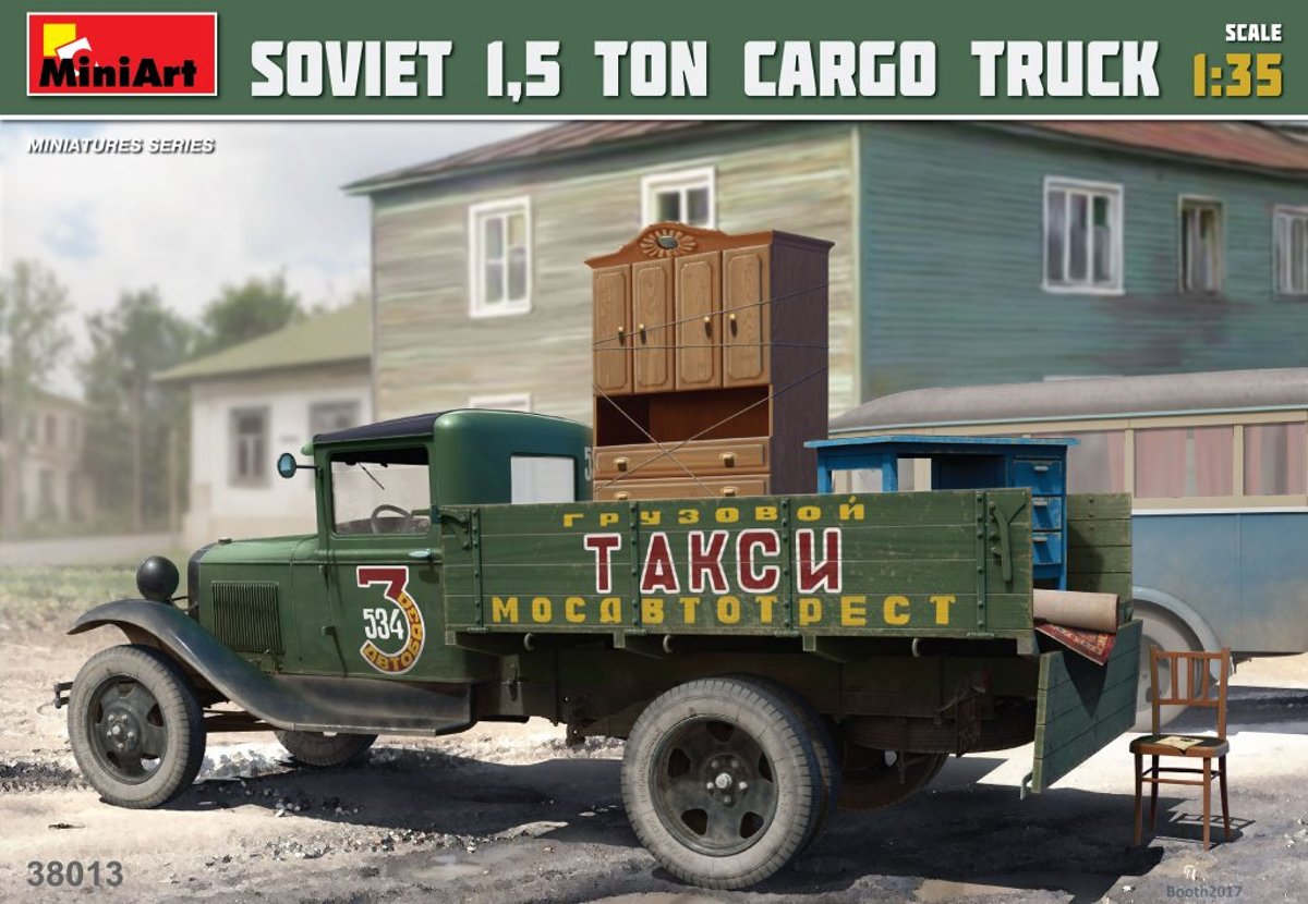 Miniart - Soviet 1,5 Ton Cargo Truck (Min38013)