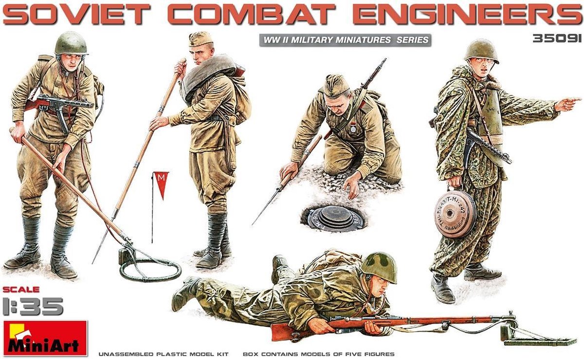 Miniart - Soviet Combat Engineers (Min35091)