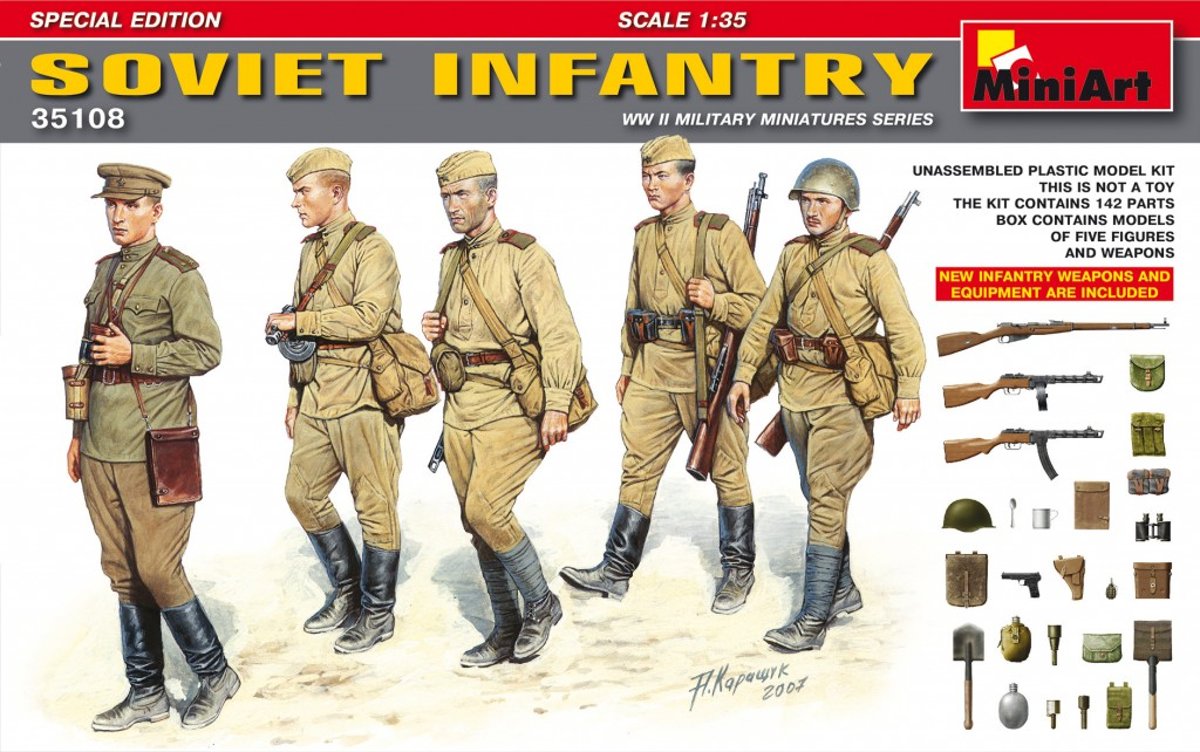 Miniart - Soviet Infantry. Special Edition (Min35108)