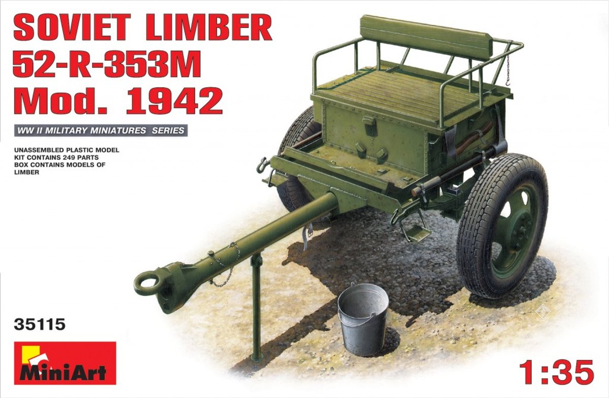 Miniart - Soviet Limber 52-r-353m Mod.1942 (Min35115)