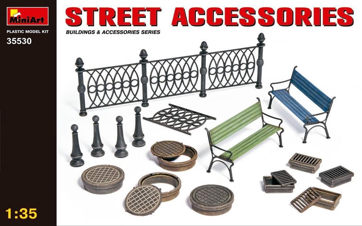 Miniart - Street Accessories (Min35530)