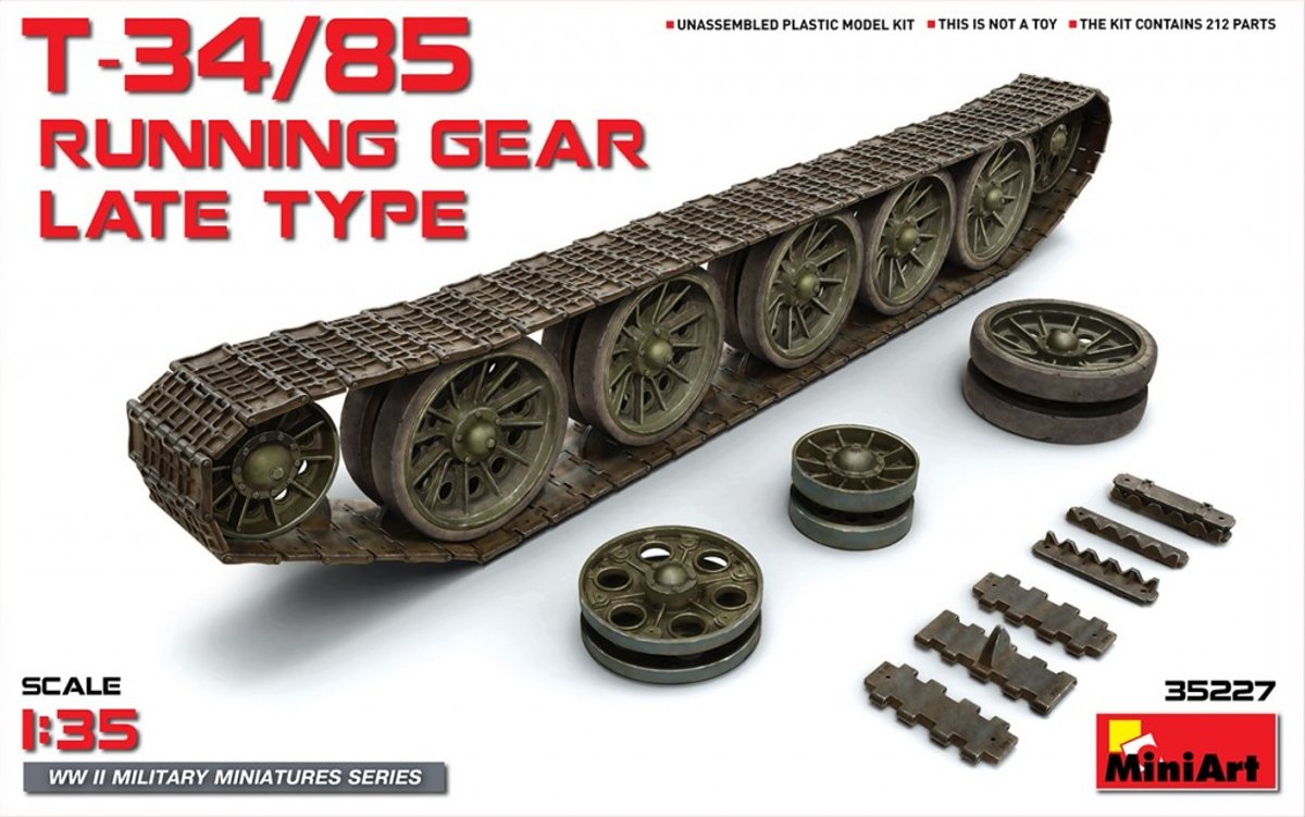 Miniart - T-34/85 Running Gear. Late Type (Min35227)