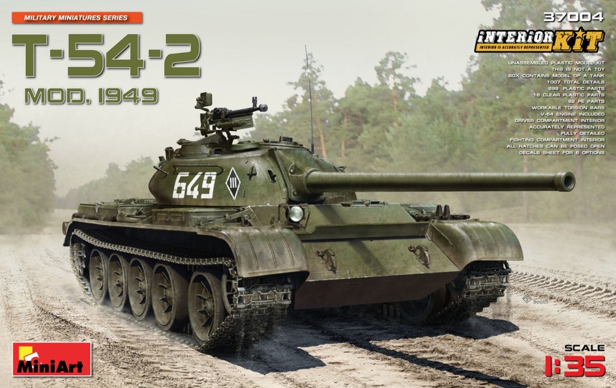 Miniart - T-54-2 Mod. 1949 Interior Kit (Min37004)