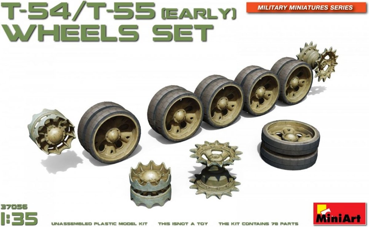 Miniart - T-54/t-55 Early Wheels Set (Min37056)