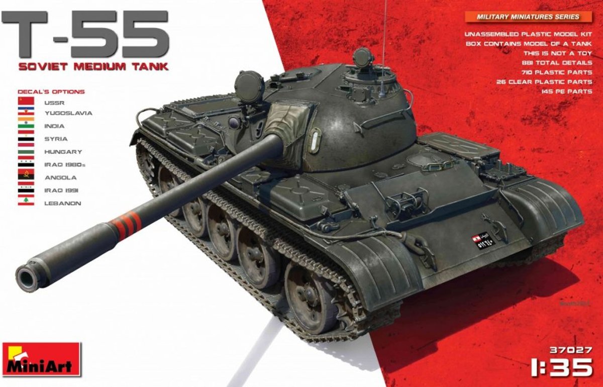 Miniart - T-55 Soviet Medium Tank (Min37027)