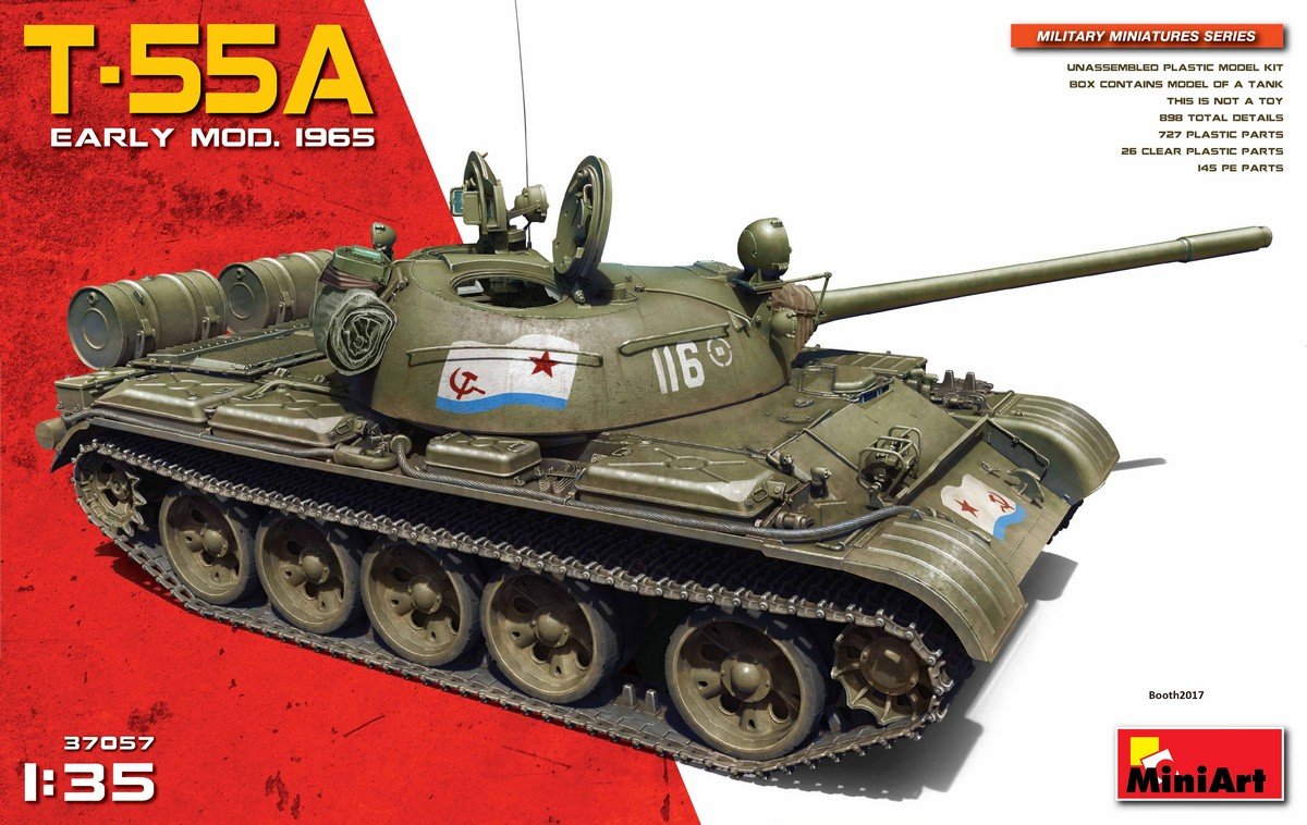 Miniart - T-55a Early Mod. 1965 (Min37057)