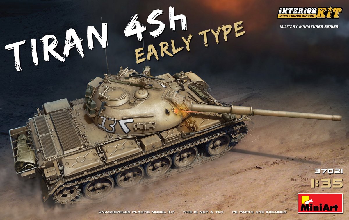 Miniart - Tiran 4 Sh Early Type. Interior Kit (Min37021)