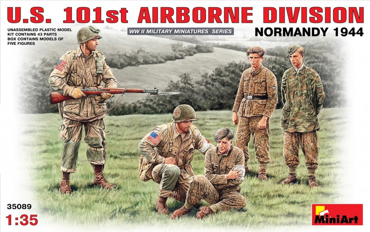 Miniart - U.s. 101st Airborne Div. Normandy 1944 (Min35089)