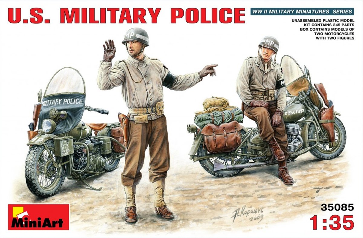 Miniart - U.s. Military Police (Min35085)