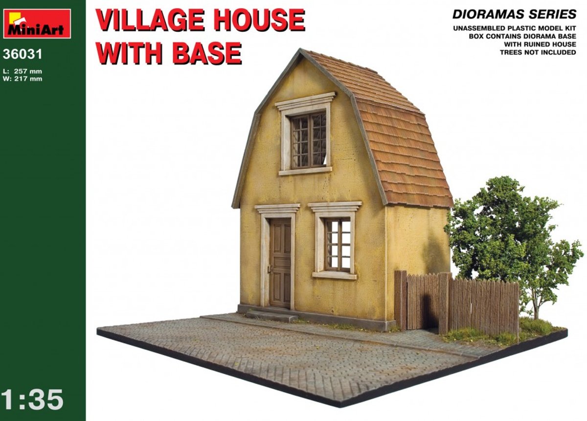 Miniart - Village House With Base (Min36031)