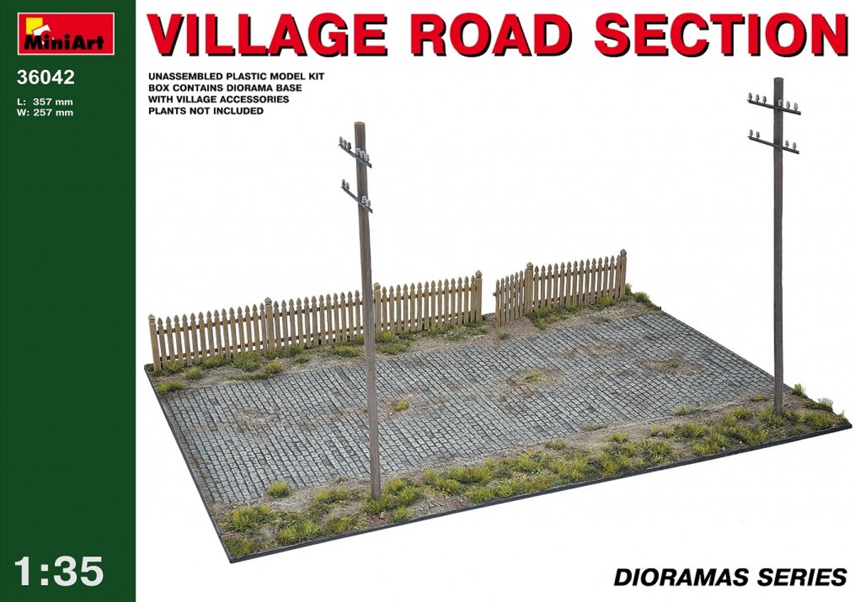 Miniart - Village Road Section (Min36042)