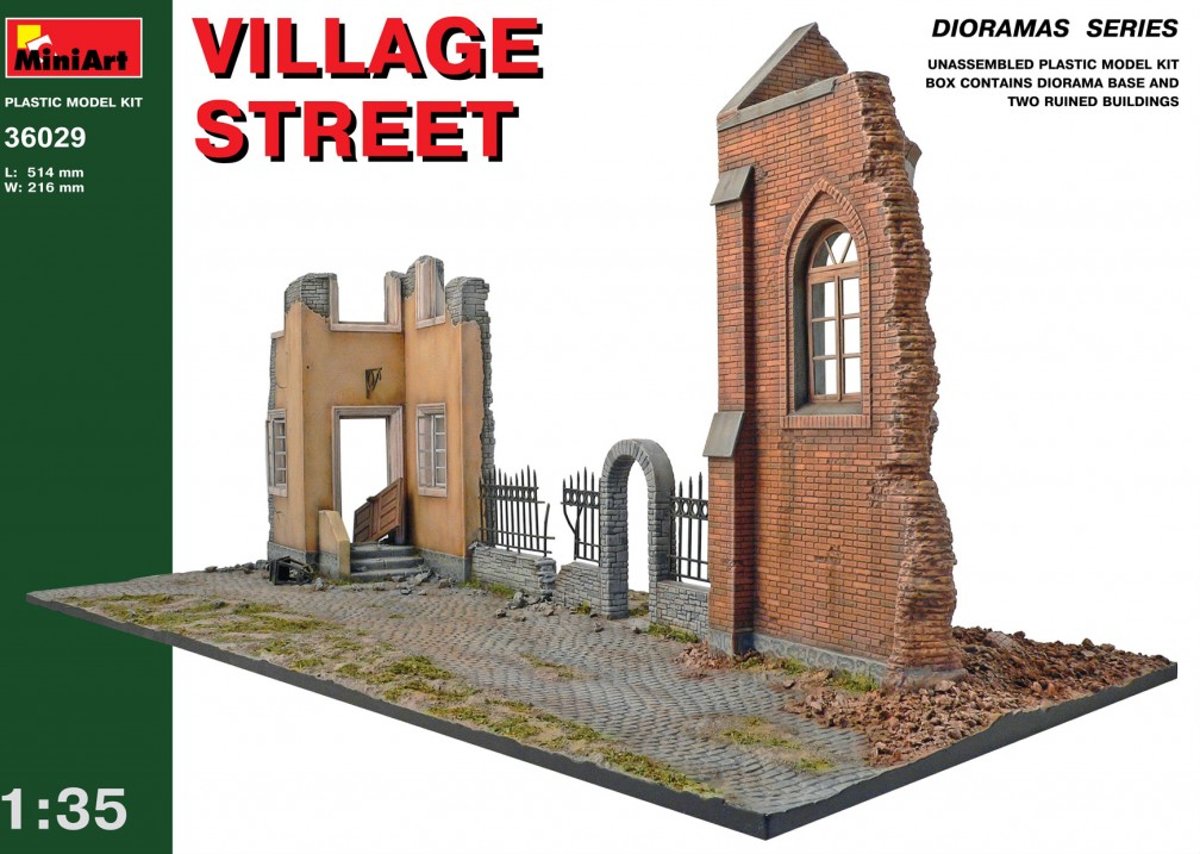 Miniart - Village Street (Min36029)