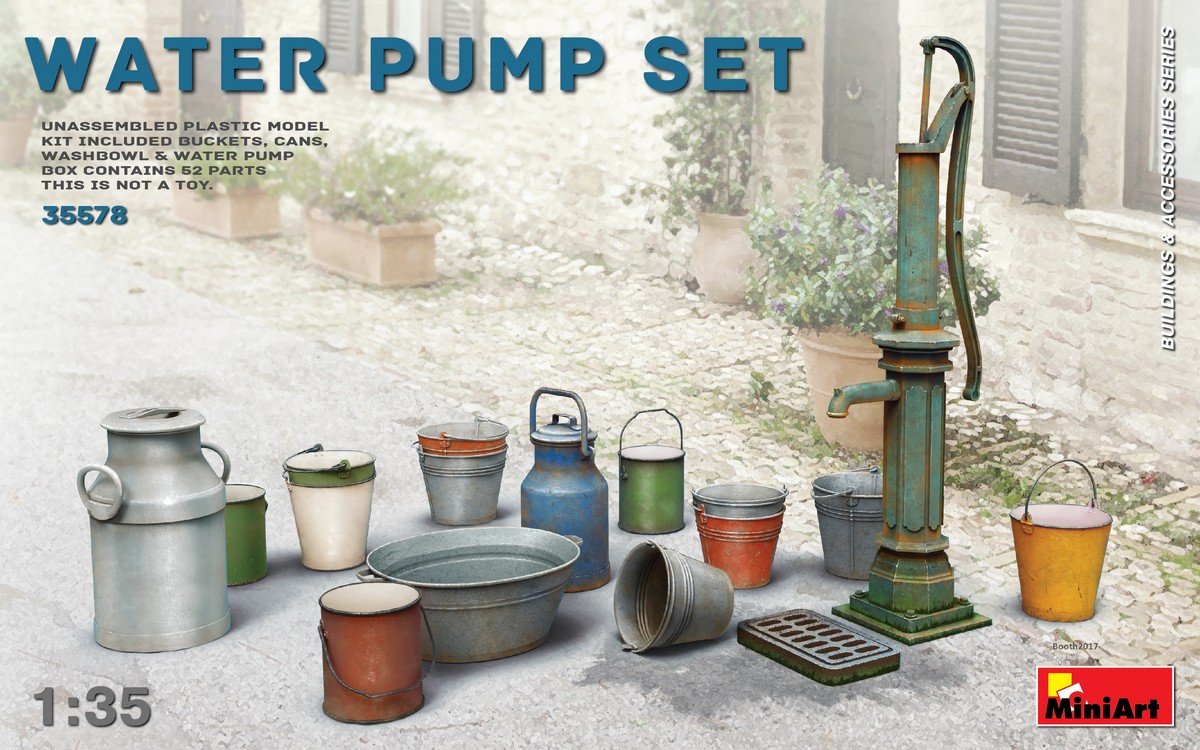 Miniart - Water Pump Set (Min35578)