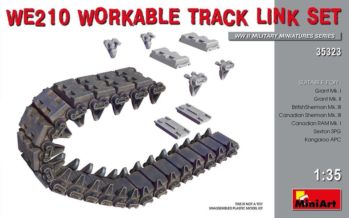 Miniart - We210 Workable Track Link Set 1:35 - MIN35323