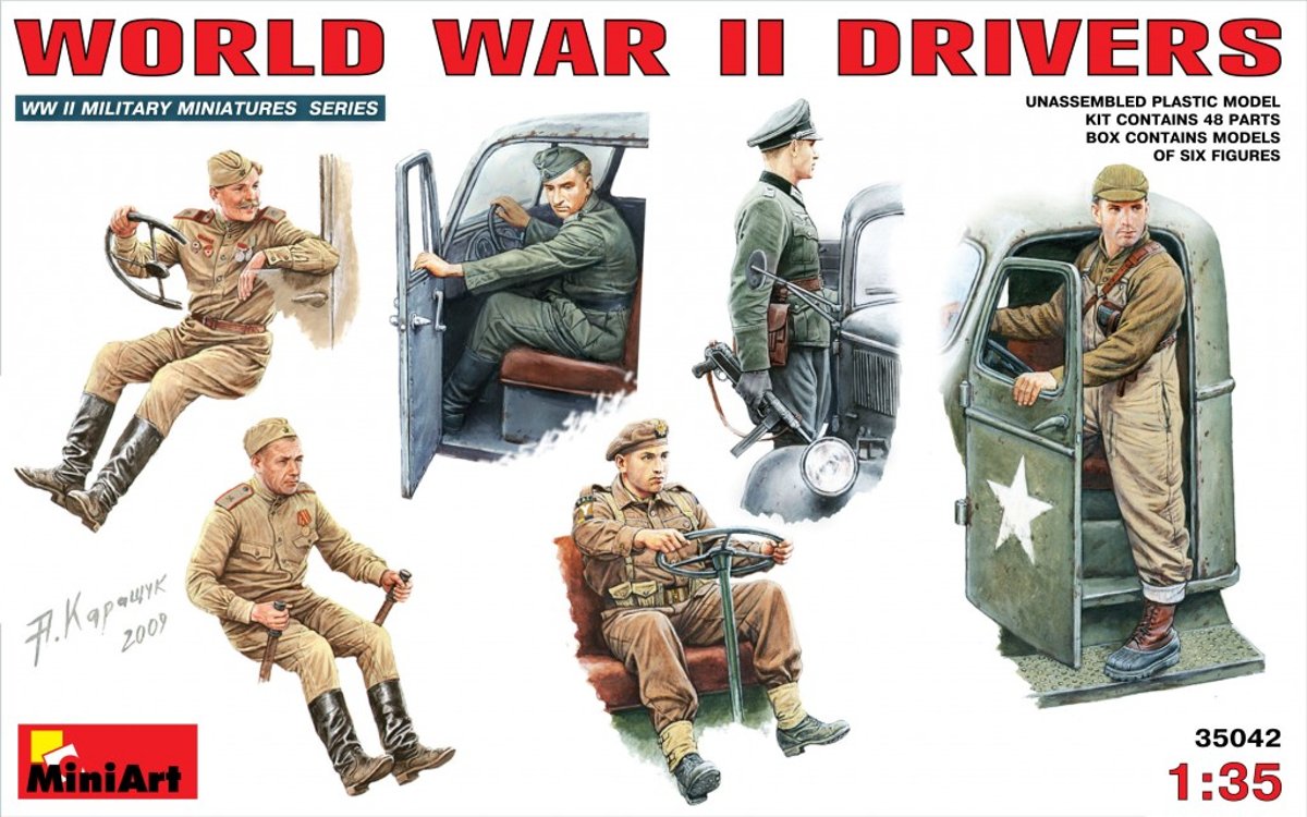 Miniart - Ww Ii Drivers (Min35042)