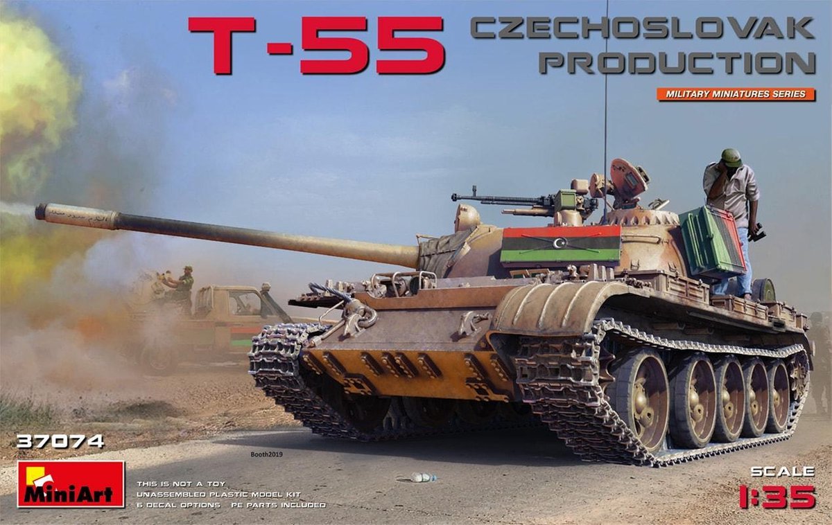 T-55 CZECHOSLOVAK PRODUCTION 1:35 (1/20) *