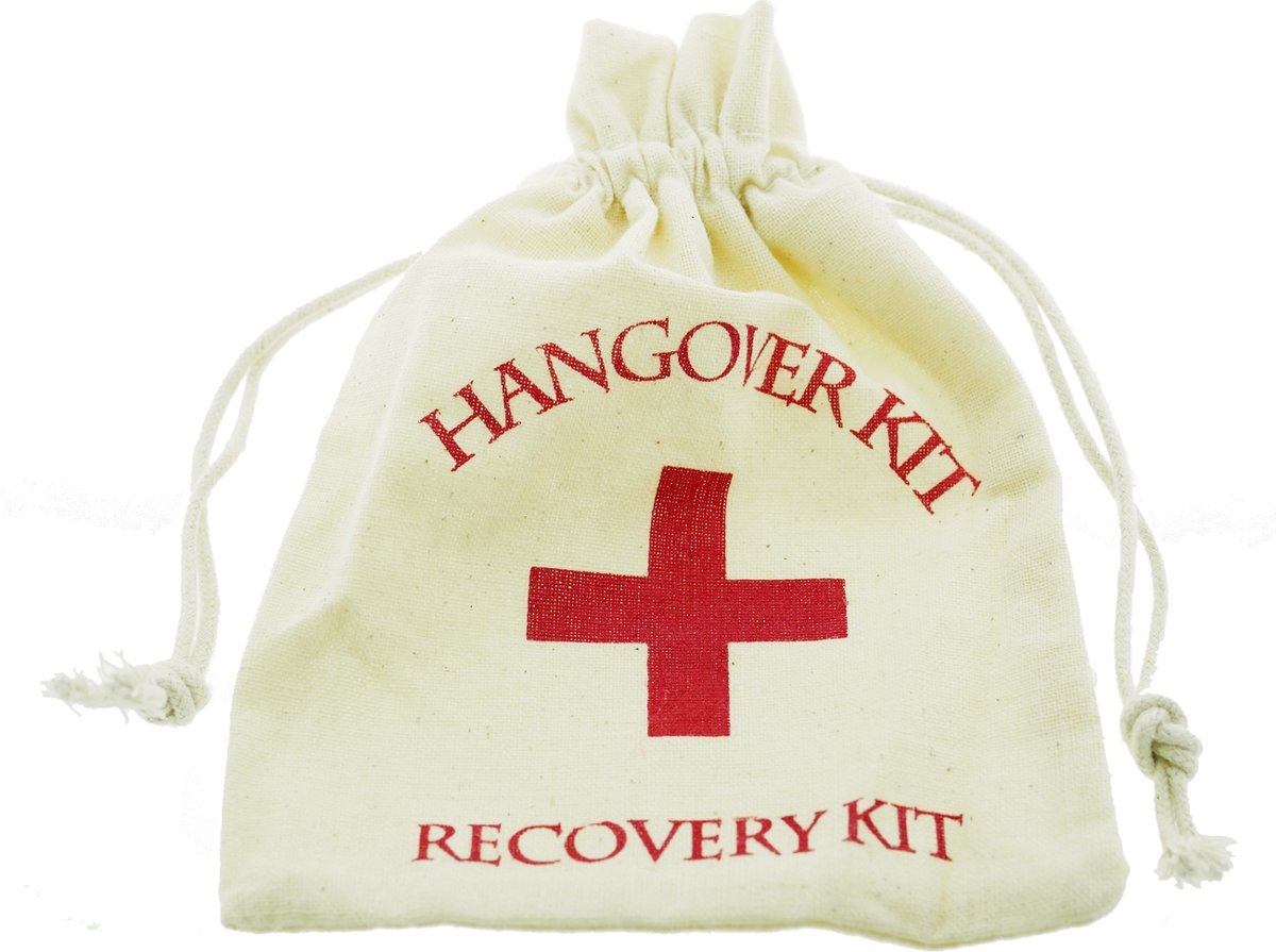 10 Zakjes Hangover Kater Recovery Kit