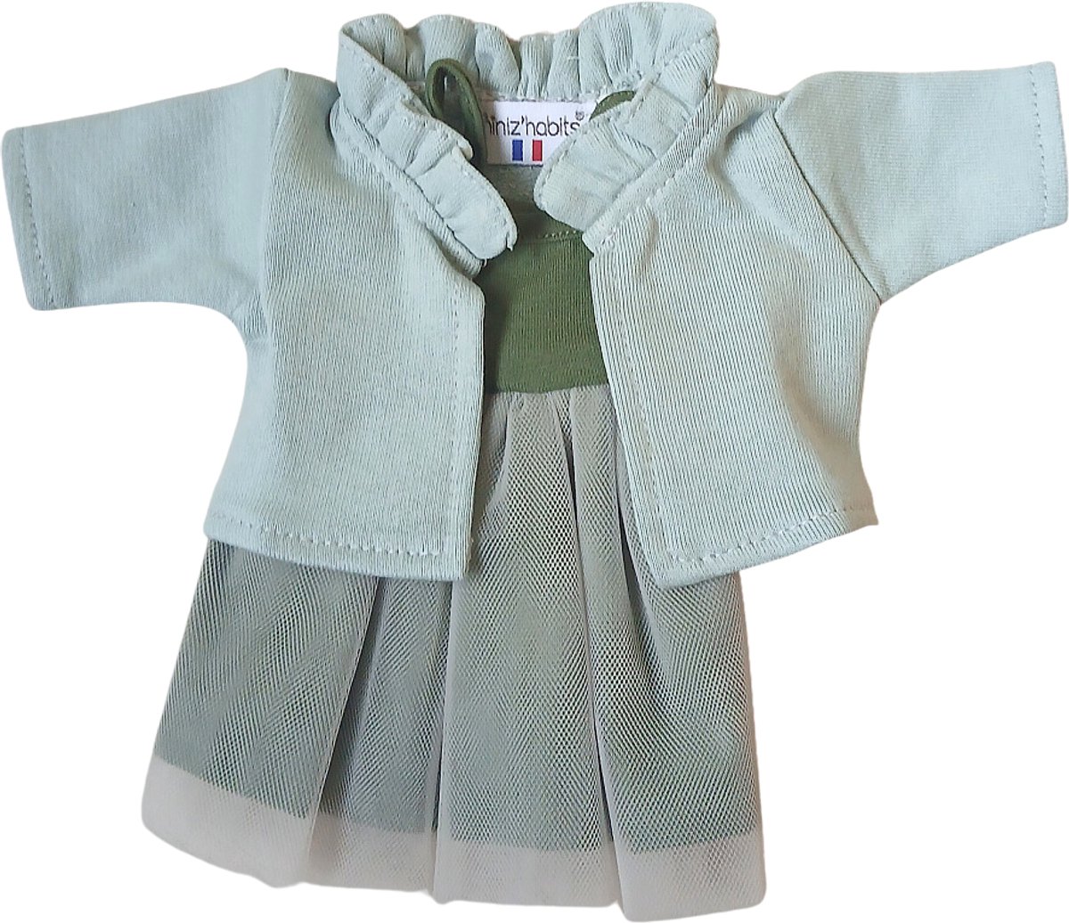 Minikane Poppenkleding Kledingset Rosella Lichtgroen 34 cm