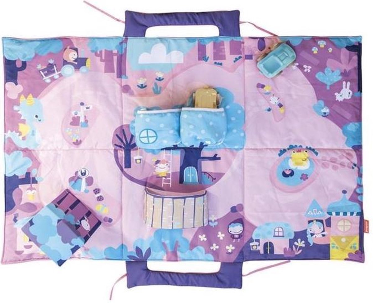 Miniland Speelmat Fee 105 X 70 Cm Polyester Roze/paars