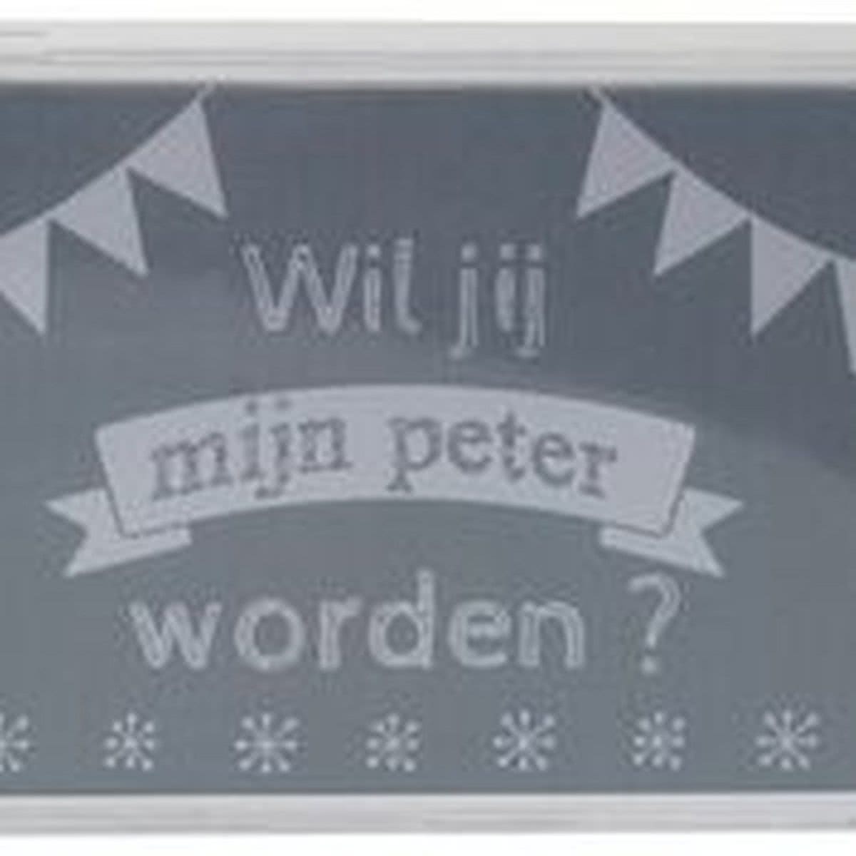   Wil Jij Mijn Peter Worden?