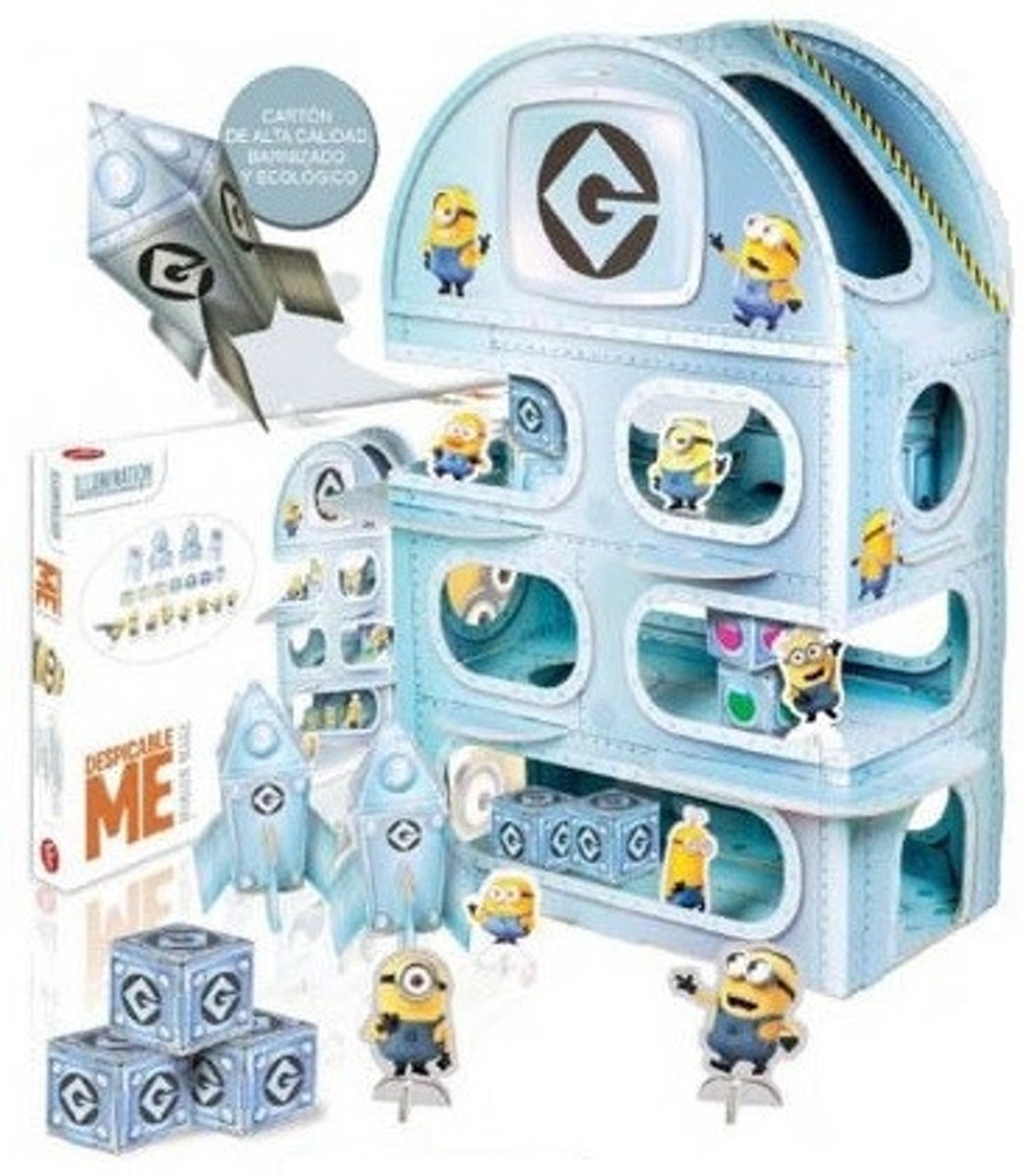 Minions House speelset - creatief bouwpakket Minion huis