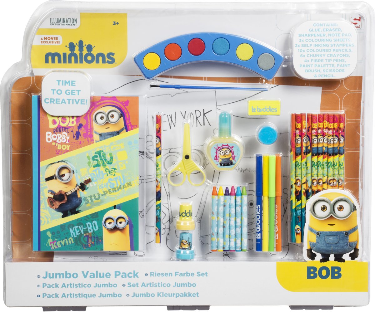 Minions Jumbo Kleurpakket