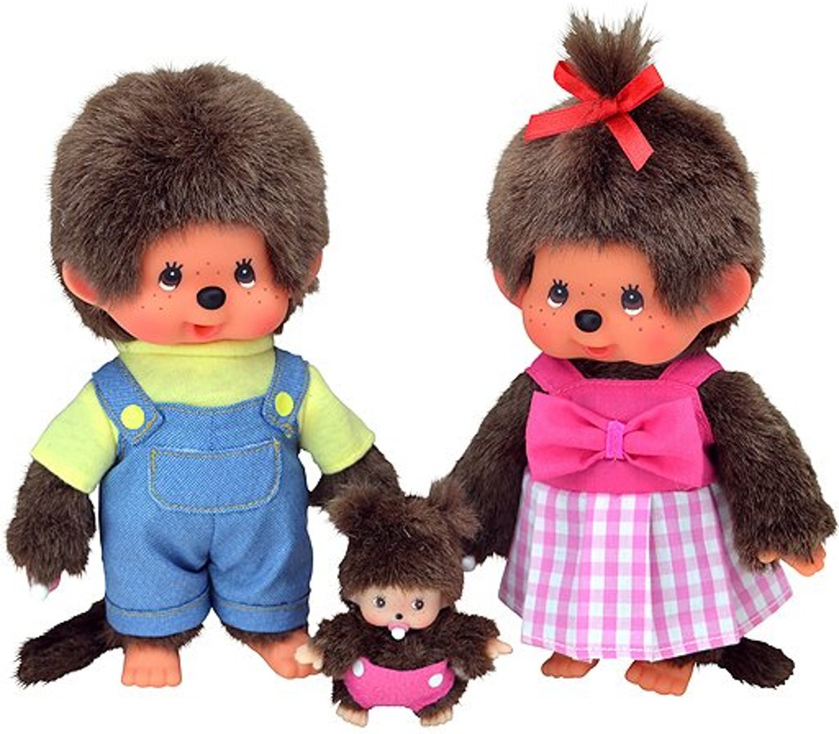 MONCHHICHI 20 cm Familieset (3-delig)