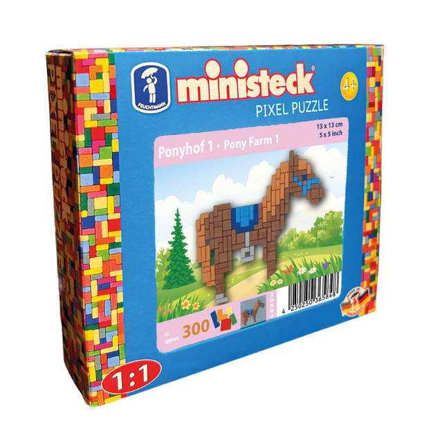 Ministeck Ministeck Ponyfarm 1 - Kleine doos - 300st