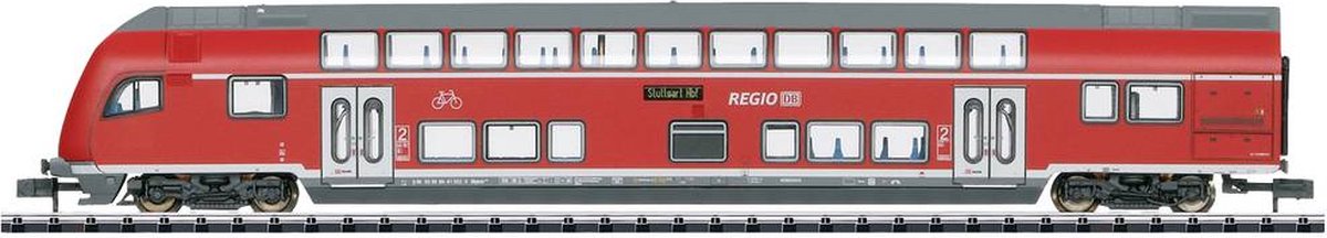 MiniTrix 18057 N Dubbeldekker-motorwagen van de DB AG 2e klas, DBpbzfa 765.5