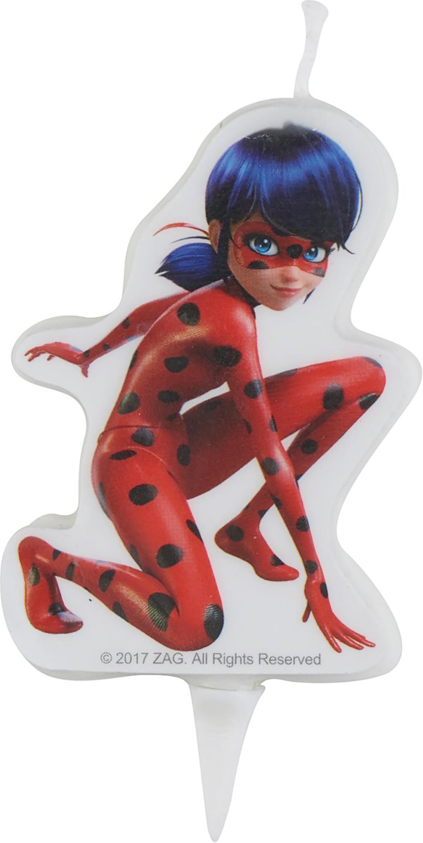 Ladybug™ verjaardagskaars - Feestdecoratievoorwerp