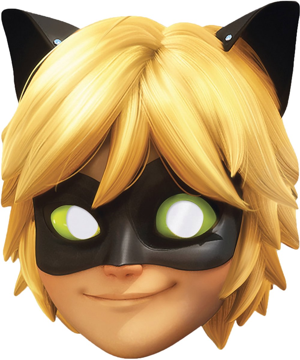 Miraculous Ladybug™ kartonnen masker voor kinderen - Verkleedmasker