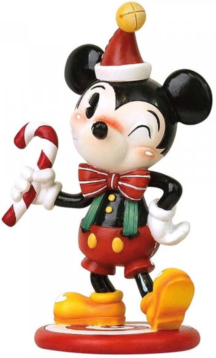 Disney beeldje - Miss Mindy presents Disney collectie - Christmas Mickey Mouse