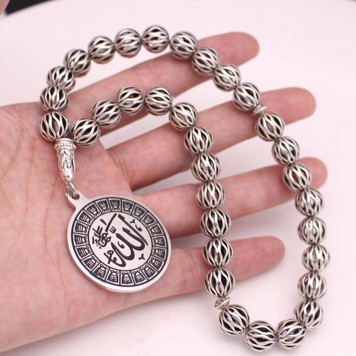 Tasbih - Moslim Gebed Kraal - Ronde Kralen - Tesbih - Allah - Islamitische geschenk Tasbeeh - Islam