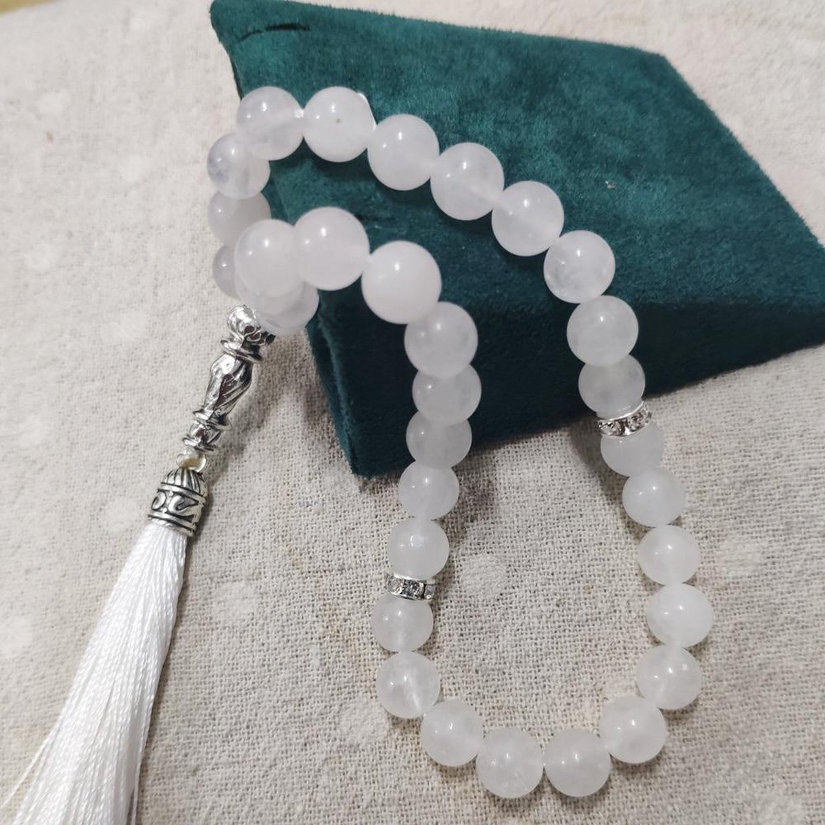 Tasbih - Moslim Gebed Kraal - Ronde Kralen - Tesbih - Allah - Islamitische geschenk Tasbeeh - Islam