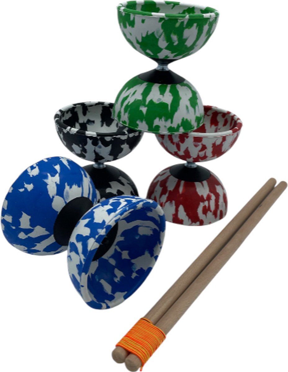   Rubber Mr. Babache Arlequin Assorti Wit + kleur