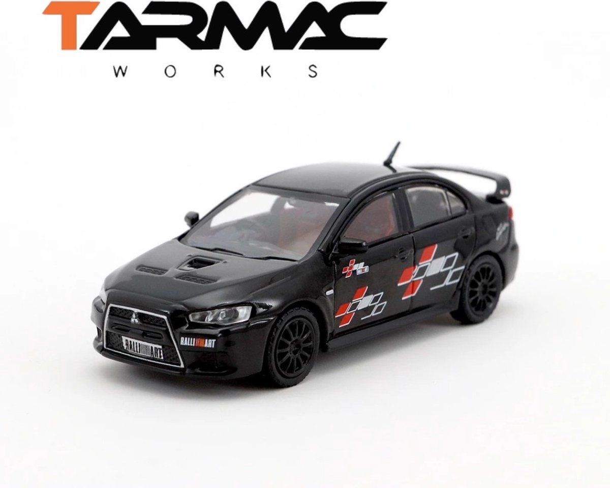 Mitsubishi Lancer Evolution X Ralliart - 1:64 - Tarmac Works