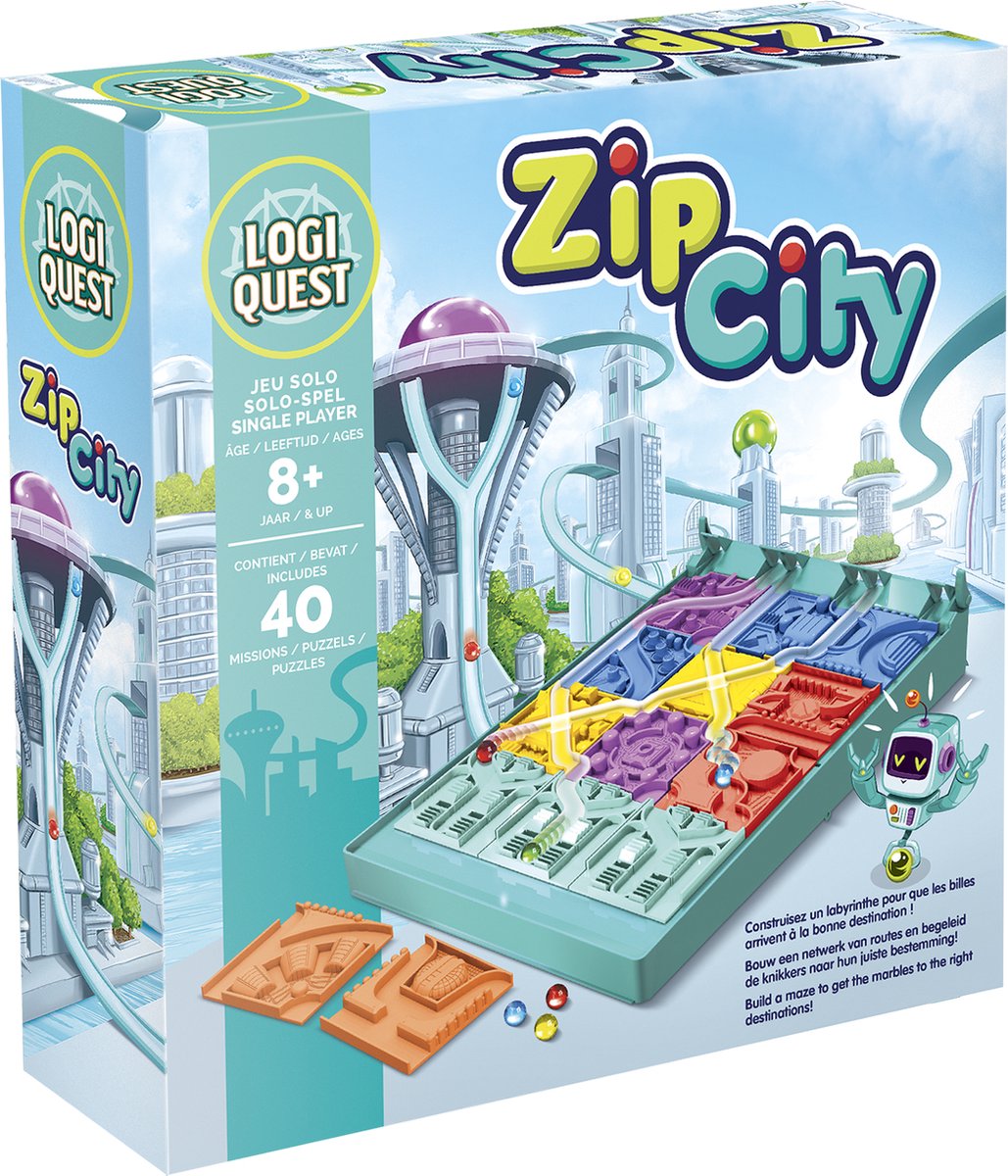 Logiquest Zip City - Breinbreker