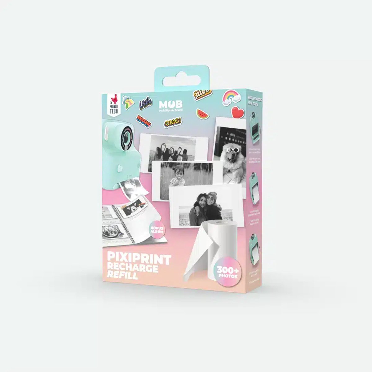 MOB Kindercamera Pixiprint Creative Kit Navul Set + Boekje