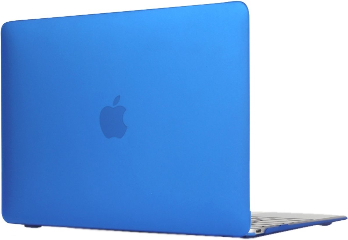 Mobigear Hard Case Frosted Donker Blauw voor Apple MacBook 12 inch