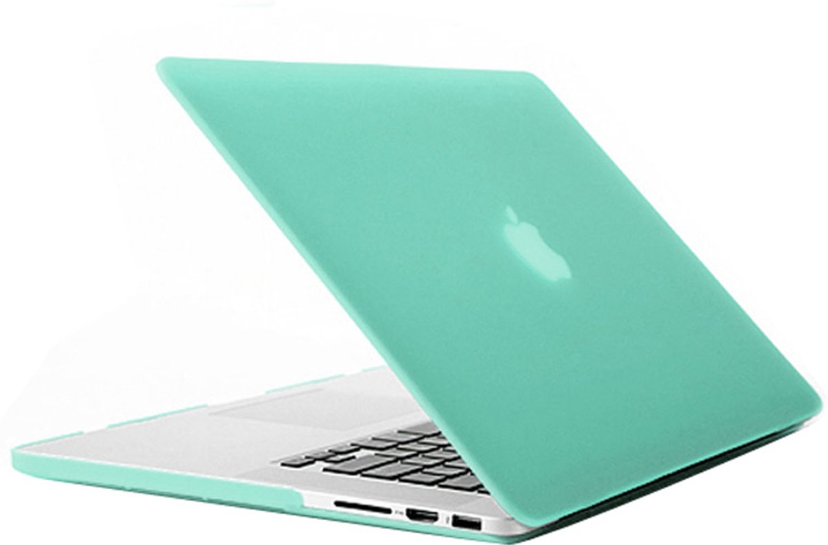 Mobigear Hard Case Frosted Turquoise voor Apple MacBook Pro Retina 13 inch