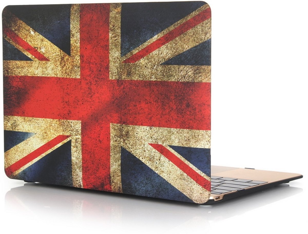 Mobigear Hard Case Frosted UK Vlag voor Apple MacBook 12 inch