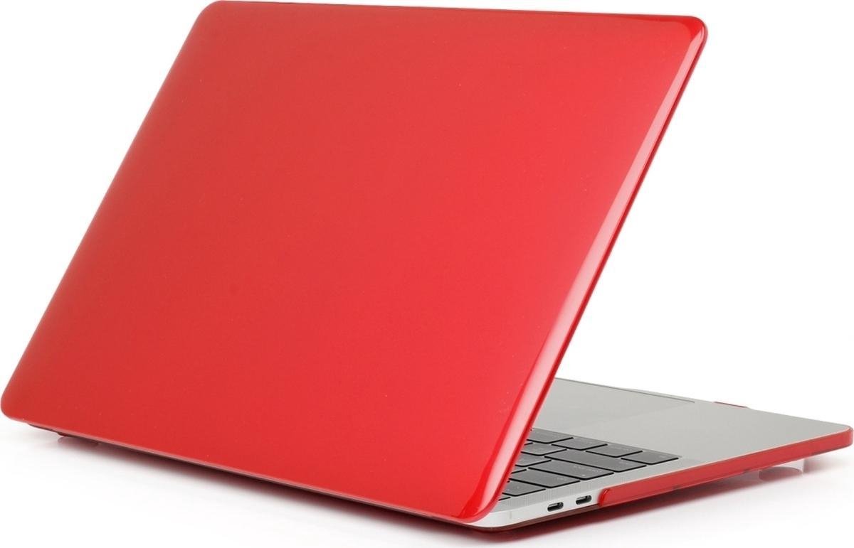 Mobigear Hard Case Glanzend Rood Macbook Pro 13 inch 2020