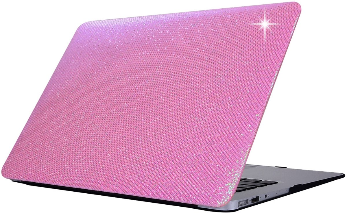 Mobigear Hard Case Glitter Roze Apple MacBook Pro 13 inch