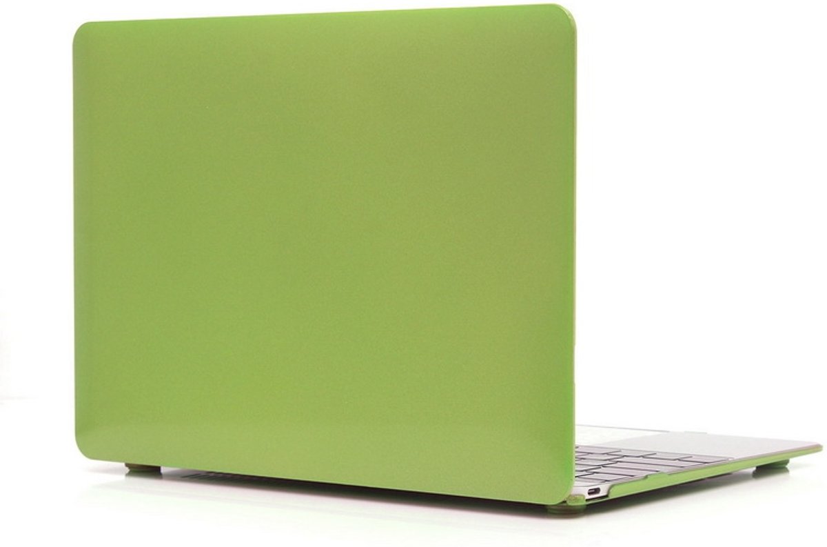 Mobigear Hard Case Metal Texture Groen voor Apple MacBook 12 inch