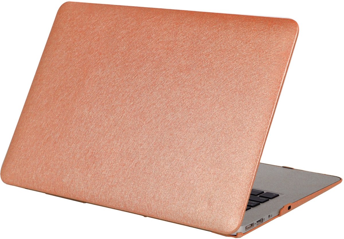 Mobigear Hard Case Silk Texture Koper voor Apple MacBook 12 inch