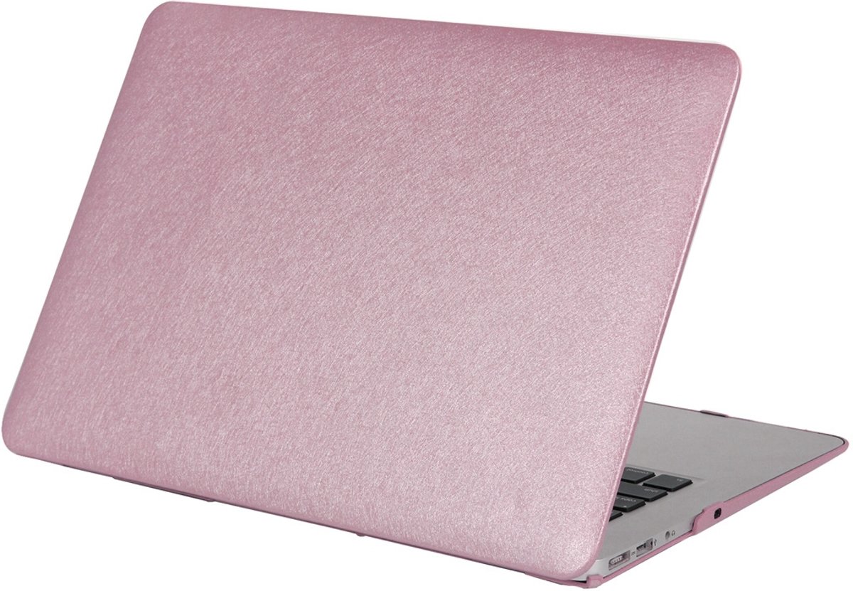 Mobigear Hard Case Silk Texture Paars voor Apple MacBook Air 11 inch