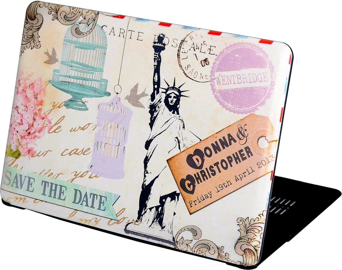 Mobigear Hard Case Statue of Liberty Apple MacBook 12 inch