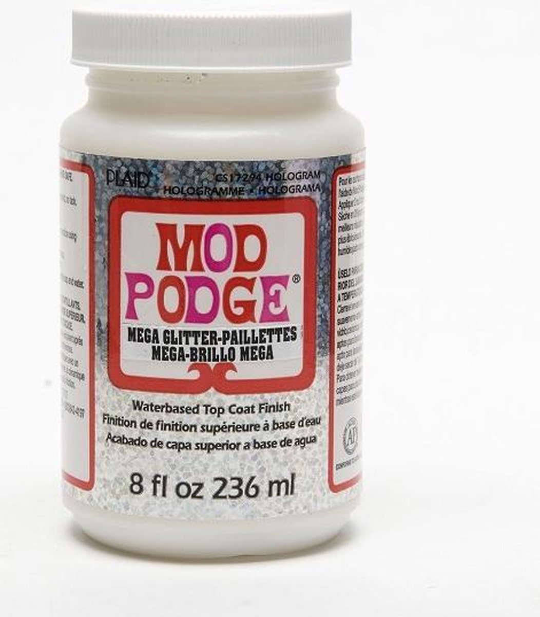 Mod Podge • Mega glitter hologram 236ml