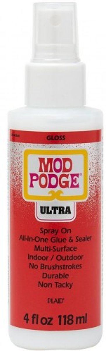 Mod Podge • Spray Ultra Gloss 118ml • Fixeerlijm en sealer in 1